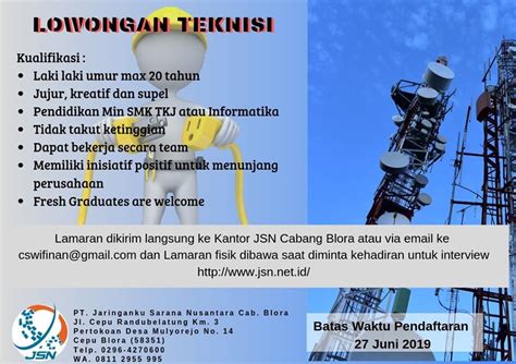 (korban doni sanjaya) kerja di tanjung priok, sebagai mooring gang (untuk penyandaran kapal), ujar rekan kerja korban, fandi, di rumah duka, jatinegara, jaktim, kamis (16/7). - LOKER BOJONEGORO - LOWONGAN KERJA BOJONEGORO