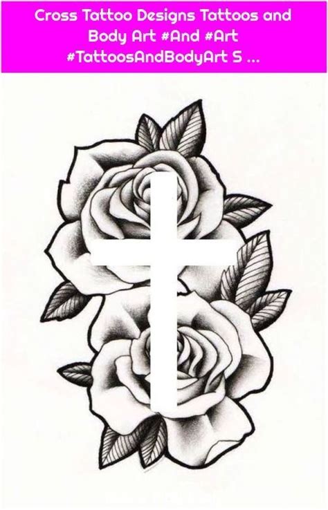 Cross tattoos with roses and flames. Pin on Meredith Aggarwal