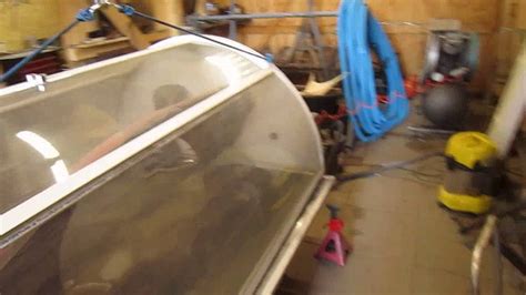 Unlike sand blasting, wet media blasting mixes the cleaning media with water instead of air. DIY sand blast cabinet from an old shower cubicle part 2 ...