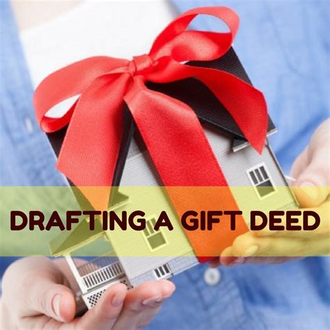 The gift property bit we mean, not the wrong baskets confusion! Drafting of Gift Deed | Aapka Consultant