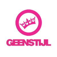 The logo is a pink coloured crown within a circle. Den Haag FM » Gemeente sleept GeenStijl voor de rechter