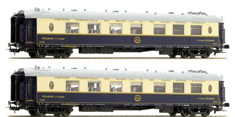 Lsmodels, le spécialiste du train miniature et du modélisme belge. LS Models Set of 2 Pullman cars type WP of CIWL - Cote d ...