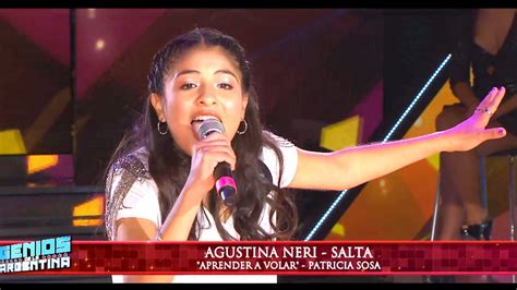 Sandra mihanovich, patricia sosa, julia zenko & valeria lynch por qué cantamos las elegidas 2014. Agustina Neri de Salta la rompió cantando "Aprender a ...