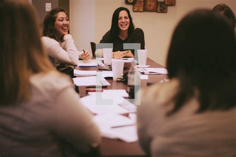 If you find yourself asking these questions, read on—we've got oodles of studies to guide your way: Women's bible study group. — Photo — Lightstock