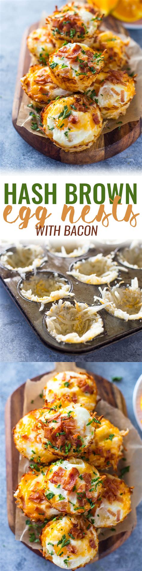 They've been a hit at holiday brunches and other special occasions.—kate meyer, brentwood, tennessee Hash Brown Egg Nests | Gimme Delicious