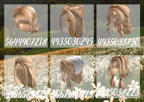 Part 2 hair codes for rhs. Bloxburg hair codes~🦋 | Roblox codes, Roblox pictures ...