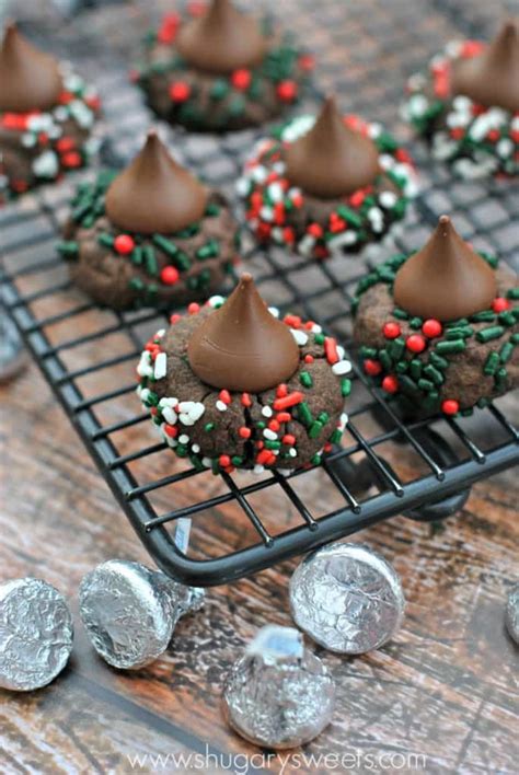 They end up looking like a decadent cookie that took a. 21 Of the Best Ideas for Christmas Cookies with Hershey ...