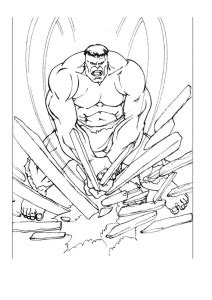 Incredible hulk coloring pages as a choices for your children is very simple and cheap right? Hulk - Free printable Coloring pages for kids