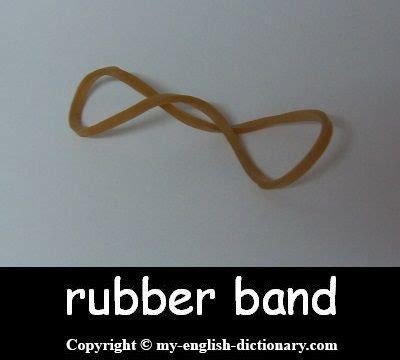 Does anyone know how to put these in future tense?? How to say "Rubber band" - Learn English with Pictures and ...