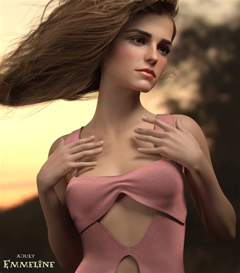 She has gained recognition for her roles in both blockbusters and independent films. Emma Watson for Genesis 8 - Celebrity 3D Model Daz Poser ...