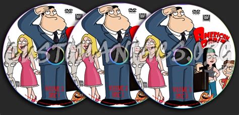 American Dad Season 3 dvd label - DVD Covers & Labels by ...