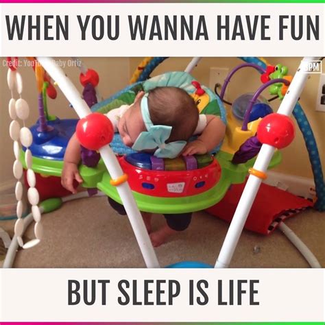 Bad Parenting Moments - Bouncing in Her Sleep | Facebook