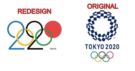 The logo of the tokyo olympic games, at the tokyo metropolitan government office building in tokyo, japan, january 22. Whoever redesigned the tokyo's 2020 olympics logo is ...