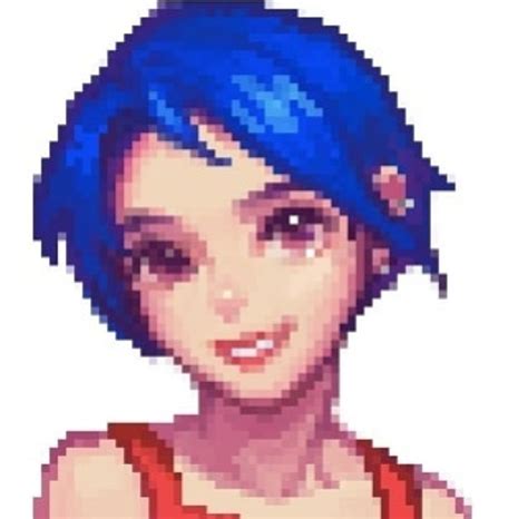 Maybe you would like to learn more about one of these? Stardew Valley pixel art > Emily Portrait | starthunder_in ...