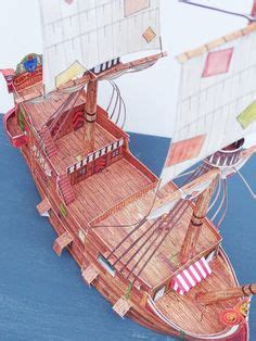 Bastelbogen, ausschneidebogen, papierspielzeug von kurt völtzke für kinder, im shop kaufen ab 5,99 euro, basteln im winter, zu weihnachten und im advent. Karton-Upcycling: Wir basteln ein Schiff | Schiff basteln ...