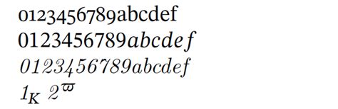 Bogus\l{}aw jackowski, piotr strzelczyk and piotr pianowski version: Getting italic Computer Modern numerals with Times Roman ...