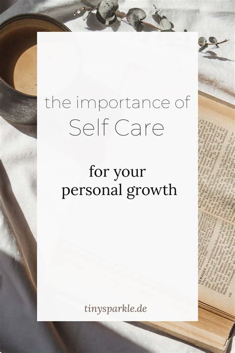 It's not stuff that you need to do every day, but when you do them they. The importance of self-care