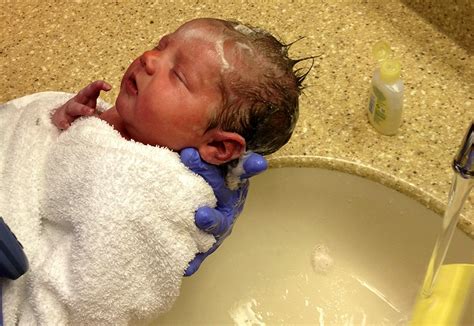 Bathing a baby can be anxiety provoking. Delaying Baby's First Bath: 8 Reasons why doctors ...