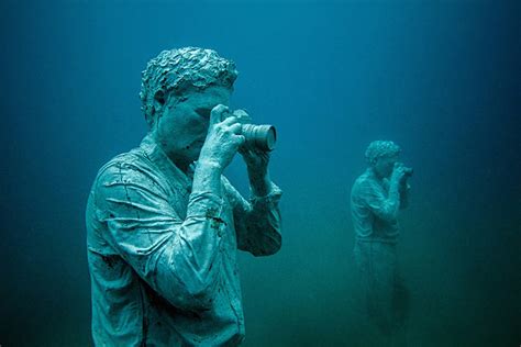 Museo atlantico, europe's first underwater contemporary art museum deployed the first phase of referencing lanzarote's unique status as a unesco world biosphere reserve, the works will. Museo submarino en Lanzarote, España (12 fotos)