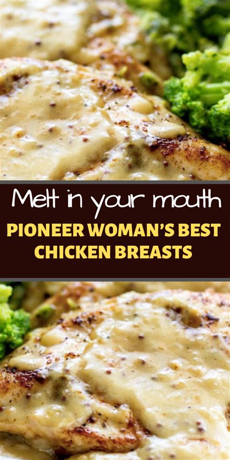 Then add the sour cream and stir it in. PIONEER WOMAN'S BEST CHICKEN BREASTS