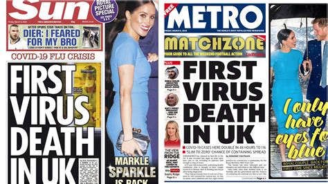 How covid restrictions have redefined 'putting on a show' for one theater. First UK coronavirus death dominates nation's papers | ITV ...