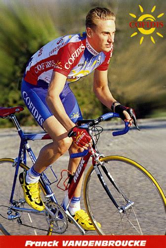 Cyclisme carte cycliste frank vandenbroucke mapei éditions coups de pédales | ebay. Vandenbroucke rejoint le peloton des stars tragiques du vélo | CONTRE-PIED