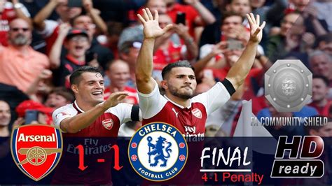 Read about chelsea v arsenal in the premier league 2020/21 season, including lineups, stats and live blogs, on the official website of the premier league. Arsenal vs Chelsea 1-1 - Penalty 4-1 - Highlights & Goals ...