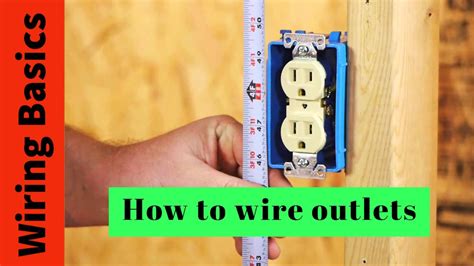 And now, this can be a 1st impression House Wiring Basics - Wiring outlets - What you need to know - YouTube