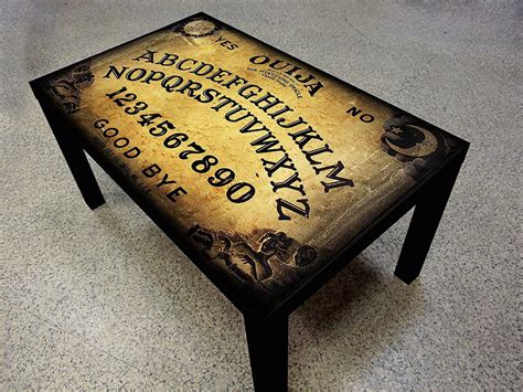 $200.00 ouija coffee table for sale in south salt lake, ut on ksl classifieds. ouija board designs - Google Search | Movie room decor ...