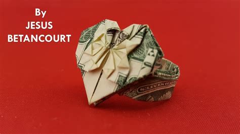 DOLLAR ORIGAMI HEART RING "WITH OUT MUSIC" - YouTube