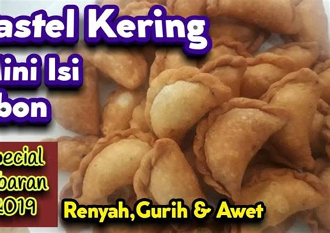 Ide kreasi kue kering terbaru untuk sajian lebaran,mini donust peanut resep kue kering: Resep Pastel mini kering isi abon renyah dan gurih oleh ...