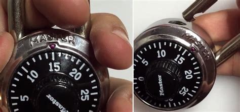 Which way do you turn locks? YSK You can open MasterLock combination lock in just 8 ...