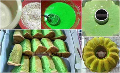 Masukkan tepung bertahap ke adonan, aduk rata. Resep Membuat Kue Bolu Pandan Ekonomis Irit Telur Tetep ...