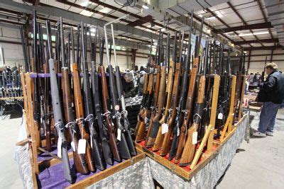 Rifles in a Rack Gunshow | Guns, Ammunition, Lancaster