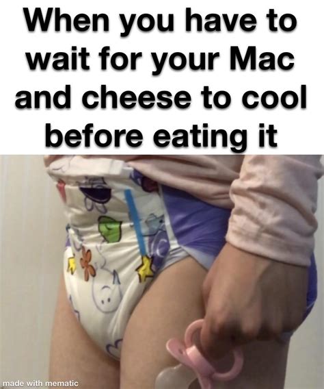 Materials:100% food grade pp and abs plastic. Mac and cheese is the best baby food : abdl_irl
