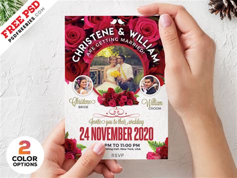 Make your wedding day unforgettable with this wedding invitation. 78+ MUST HAVE FREE WEDDING TEMPLATES FOR DESIGNERS ...