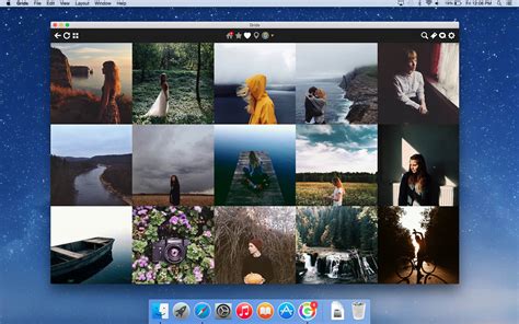 The instagram for windows desktop app works the same as the web version. Grids - Experience Instagram in beautiful way on your desktop