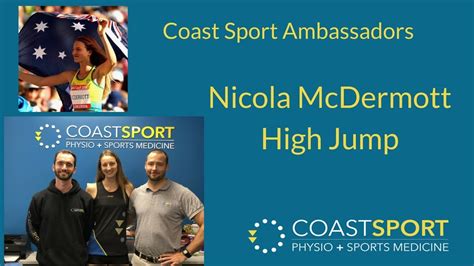 Mcdermott competed in the women's high jump at the 2017 world championships in athletics.3 mcdermott. Nicola Mcdermott - Coast Sport Ambassadors - YouTube