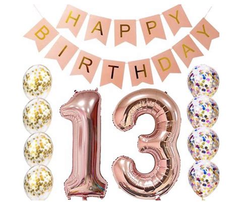 Our online collection contains birthday balloons for 1st, 5th, 10th, 15th, 18th , 21st birthday, 30th, 40th birthday, 50th, 60th or 70th birthday. Pin by Alyssa Maxwell on Alyssa's 13th birthday party in ...