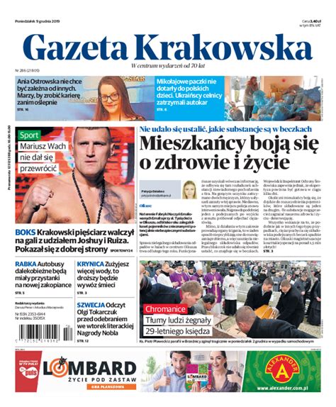 Jun 30, 2021 · polska press sp. Prasa 24 - Gazeta Krakowska - gazeta online - e-wydanie ...