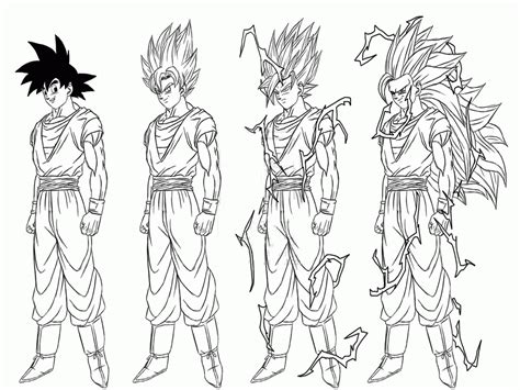 Image information image title : Dragon Ball Z Characters Coloring Pages Super Saiyan - Coloring Home
