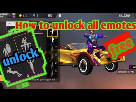 Log in to your account and wait for it to bring you to the main menu. HOW TO UNLOCK ALL EMOTES FREE ।। FREE FIRE 2020 - YouTube