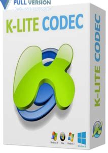 But i think you downloaded the codec pack for windows. K-Lite Mega Codec Pack v14.6.3 - Full Version Download