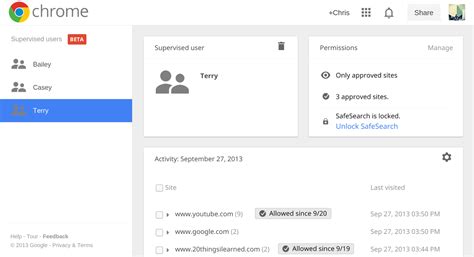 So, how do you set up parental controls in chrome? Google Chrome Blog: Everyone can now track down noisy tabs