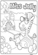 There are jungle scenes, rainforest animals (such as tapirs, hippos, chimpanzees, poison dart frogs, toucans, and many more), rainforest. Kids-n-fun | 7 coloring pages of Jungle Junction