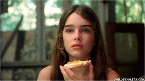 She was initially a child model and gained critical acclaim at age 12 for her leading role in louis malle's film pretty baby. Brooke Shields / Pretty Baby - Young Child Actress/Star/Starlet Images/Pictures/Photos 1979/DVD ...