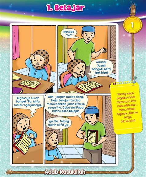 Buku cerita bergambar cerita kita via resensibukuanak.wordpress.com. Gambar Ilustrasi Komik Tentang Pendidikan | Iluszi