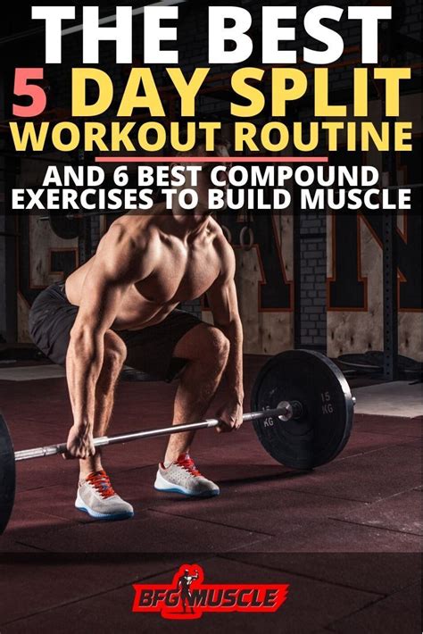 Maybe you would like to learn more about one of these? Best 5 Day Split Workout Routine And 6 Best Compound ...