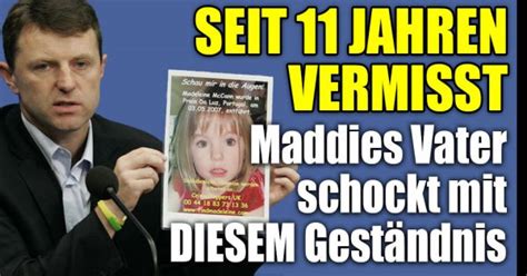 Bis heute wird sie vermisst. Maddie McCann vermisst: Madeleines Vater schockt jetzt mit ...