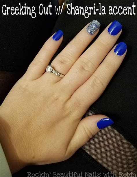 These shiny silver cuff links are a tribute to america's team. Get this super easy DIY blue manicure with a Color Street ...